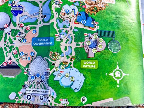 2023 wdw epcot new park map 2 - AllEars.Net