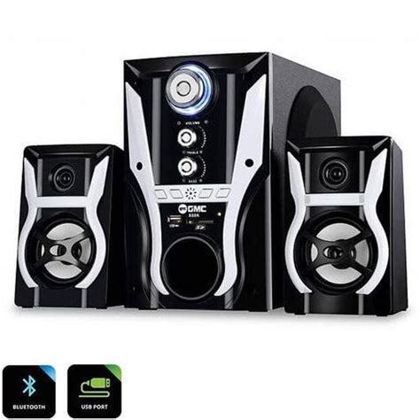 Jual Speaker Aktif GMC 888L 888K Multimedia Bluetooth Usb Fm Radio