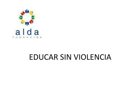 Comunidad Familias 1 Educar Sin Violencia By Fundacion Alda Issuu