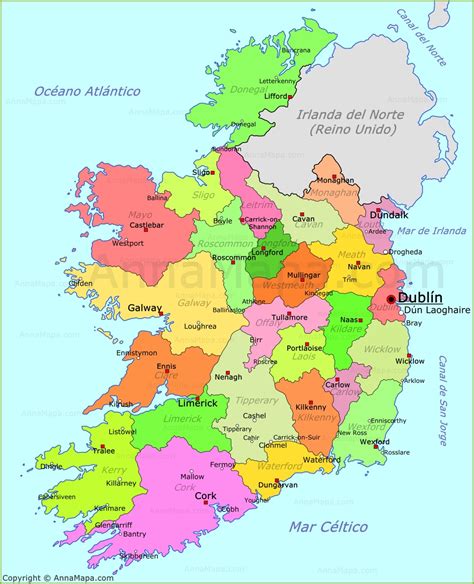 Mapa De Irlanda