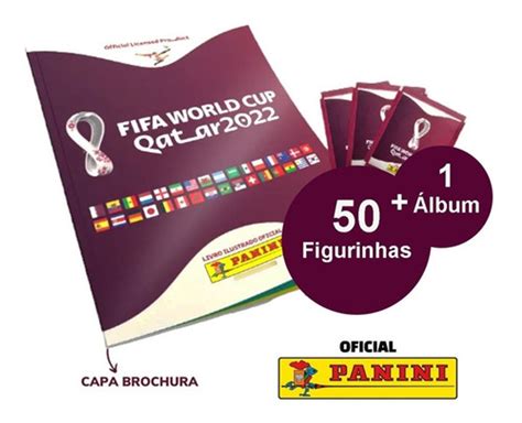 Lbum Copa Do Mundo Qatar Capa Brochura Figurinhas Item De