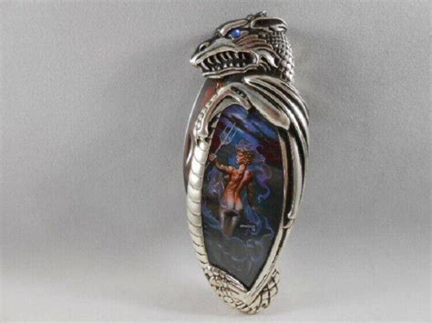 Franklin Mint Boris Vallejo The Siren Of Rapture Fantasy Collector