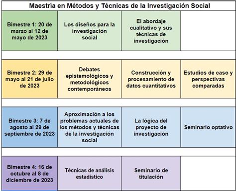 Maestría en Métodos y Técnicas de la Investigación Social CLACSO