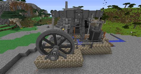 Watt Steam Engine For My Mining Operation Rfeedthebeast