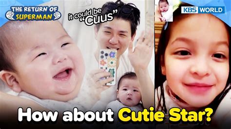 Your Nickname Is CUTIE STAR The Return Of Superman Ep 467 6 KBS