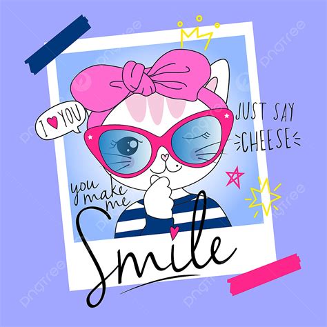 T Shirt Printing Clipart Hd Png Hand Drawn Cute Cat For T Shirt