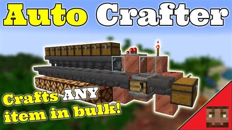 Universal Crafter Crafts Any Item V Java Bedrock Youtube