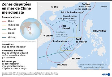 Mer de Chine les tensions se ravivent entre Pékin et Manille L Express