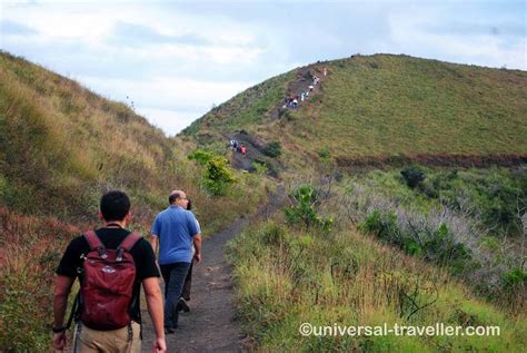 Night Tour To The Masaya Volcano In Nicaragua Near Leon.