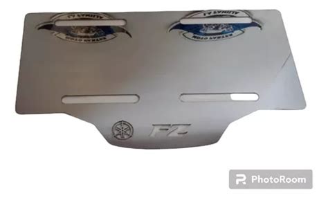 Porta Placa Lujo Yamaha Fz16 O Fz2 0 O Fz250 Cromado MercadoLibre