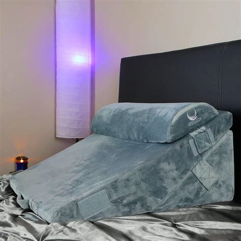 Moonlit Bed Wedge Pillow Review Elevate Your Sleep Wedge Pillow Benefits Reviews And