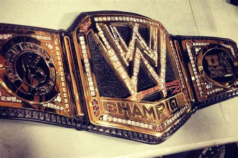 Photos of proposed WWE championship belt designs - Cageside Seats