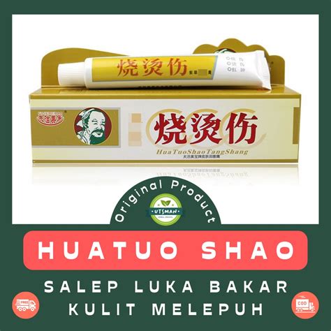 Jual Obat Salep Bekas Luka Bakar Kulit Melepuh Salep Huatuo Shaotang