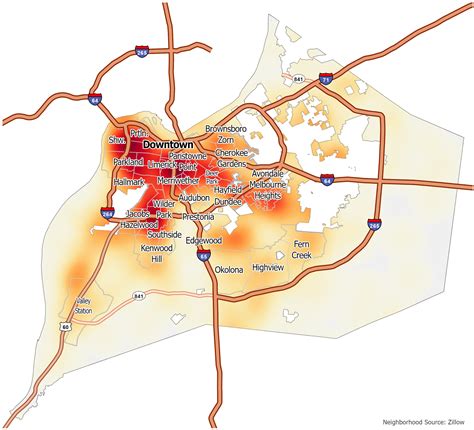 Louisville Crime Map - GIS Geography