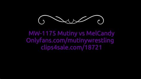 Mw 1175 Mutiny Vs Melcandy Topless Boxing Mutiny Productions Mutiny World Clips4sale