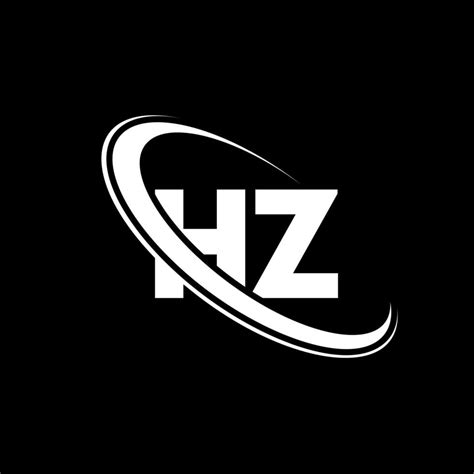 HZ Logo H Z Design White HZ Letter HZ Letter Logo Design Initial