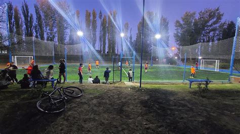 El Club Banco Nación inauguró una nueva cancha de fútbol 5