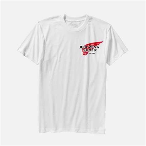 RED WING 94169 T-SHIRT (WHITE) - The Leeden Store