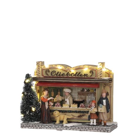 Weihnachtsdorf Miniatur Krapfen Stand Kaufen Home24