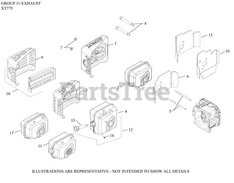 Kohler XT775 3001 Kohler XT Series Engine Basic Version 7 75 Ft Lbs