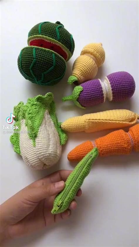 Ideas De Frutas Y Verduras Crochet Fruta De Ganchillo Comida De