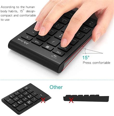 The Best Wireless Numeric Keypads 24 Ghz And Bluetooth Jelly Comb