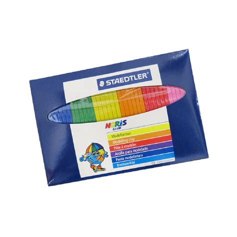 Staedtler Noris Club Modelling Clay 6 Colours