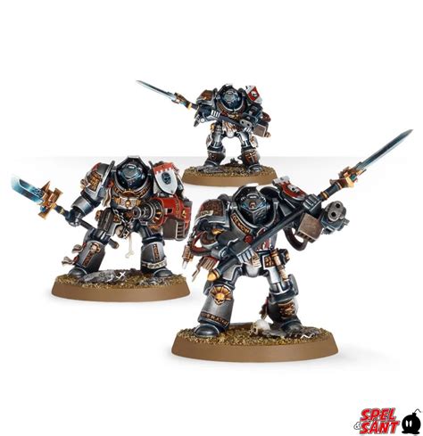 Warhammer 40K Grey Knights Brotherhood Terminator Squad Spel Sånt