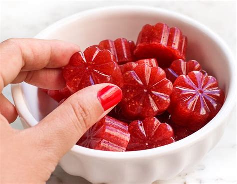 Homemade Sour Strawberry Gummies | Paleo, Vegetarian