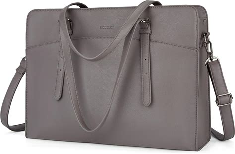 Ecosusi Borsa Porta Pc Donna Pollici Borse Laptop Tote In Pelle Pu