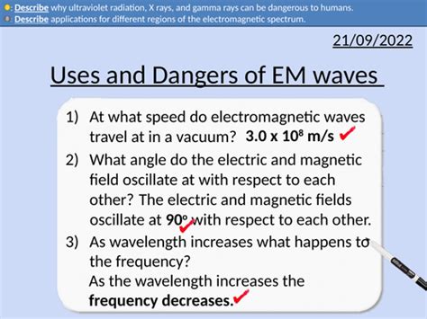 Gcse Ocr Physics P5 Waves Teaching Resources