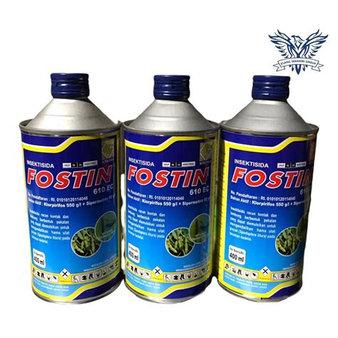 Jual Insektisida Fostin Ec Obat Hama Ulat Ml Original