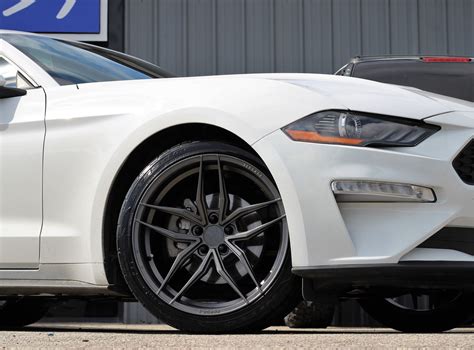 Ford Mustang S550 White Ferrada F8 Fr5 Wheel Front