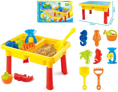 Toys Bhoomi 2 In 1 Beach Sand And Water Play Table For Kids Included 8