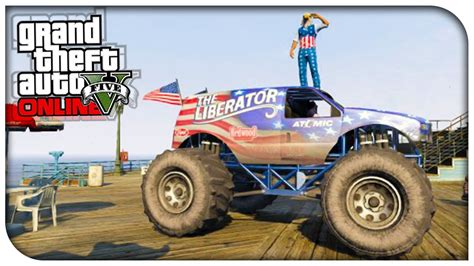 Gta Online The Liberator Monster Truck Showcase Gta V