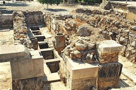 Magazzini Di Cnosso Creta Archeologia Micene