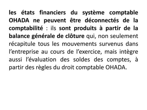 Etats Financiers En Syscohada PDFDrive Pdf