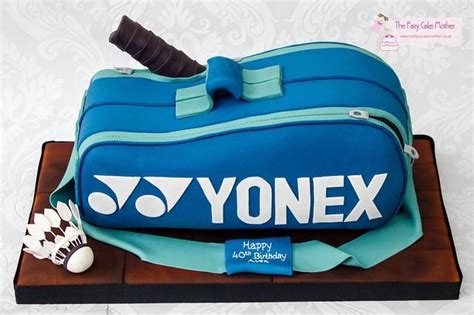 Badminton Cake Badminton Bag Badminton Bag Cake