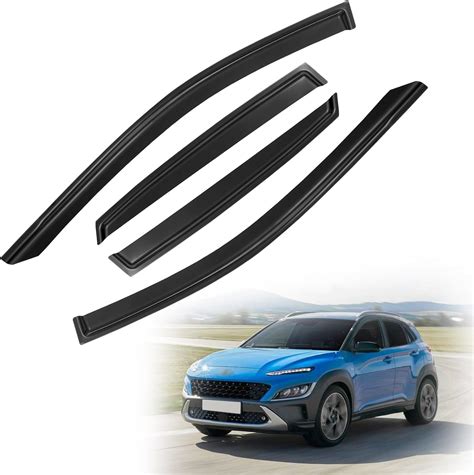 Amazon Awvrg Window Rain Guards For Hyundai Kona Window