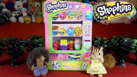 Торговый автомат Шопкинс обзор + мультик из игрушек. Shopkins Vending ...