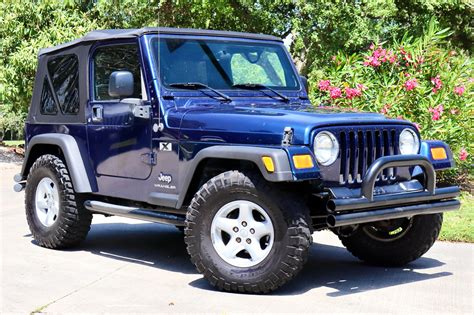 Used 2004 Jeep Wrangler X For Sale 15995 Select Jeeps Inc Stock