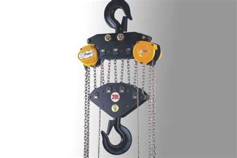 Indef Material Handling Equipments Heavy Duty Chain Pulley Blocks