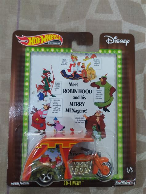 Hot Wheels Premium Robin Hood D Livery Hobbies Toys Toys Games On Carousell