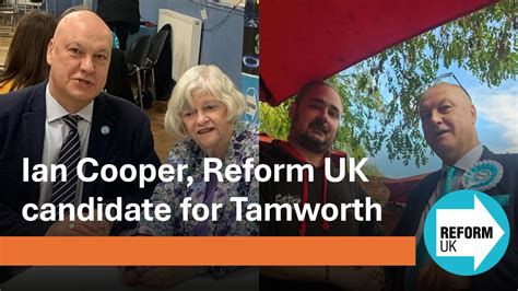 Ian Cooper, Reform UK candidate for Tamworth – Croydon Constitutionalists