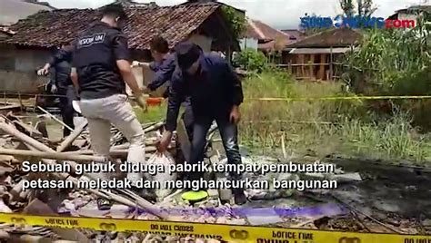 Pabrik Petasan Di Sukabumi Meledak Getaran Keras Pecahkan Kaca Rumah