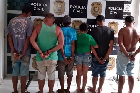 Polícia Civil Prende 6 Acusados De Integrar Facções Em Luzilândia