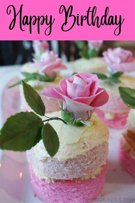 Top Happy Birthday Images With Flowers And Cakes Amazing