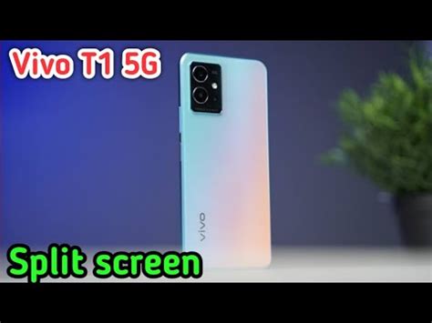 How To Enable Split Screen In Vivo T1 5G Dual Screen Create In Vivo T1