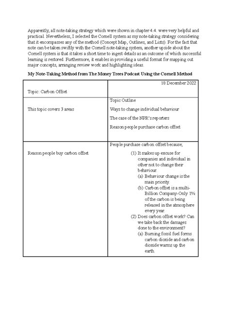 Unit 6 Notes: Cornell Method in Online Ed Strategy Analysis - Studocu
